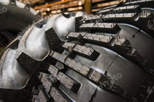 Preview: Manufacture Of Tires. Tyre Production Machine Conveyor