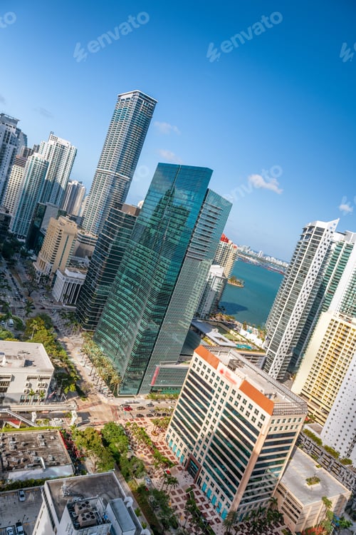 Preview: Skyline Of Downtown Miami, Florida.