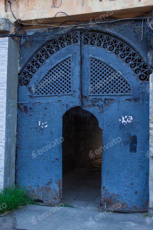 Preview: Arch Entrance Of A Building.