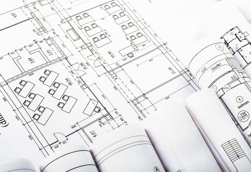 Preview: Architectural Blueprint Rolls