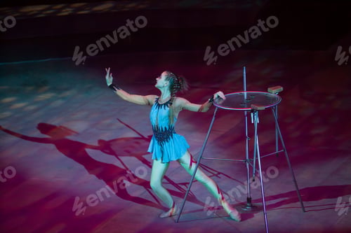 Preview: Performances Of A Gymnast In A Circus