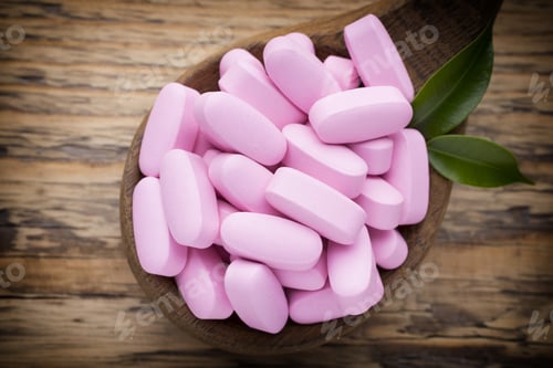 Preview: Homeopathic Supplement. Alternative Medicine. Vitamin Capsules.