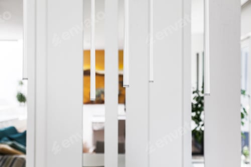 Preview: Modern White Living Room Interior