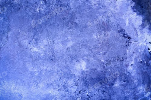 Preview: Beautiful Texture Decorative Stucco Wall Trendy Deep Blue Color. Background