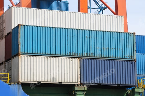 Preview: Container Ship Is Loading In A Port