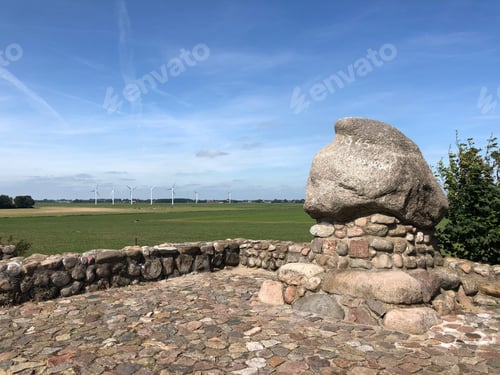 Preview: The Monument Of The Battle Of Warns In Friesland The Netherlands
