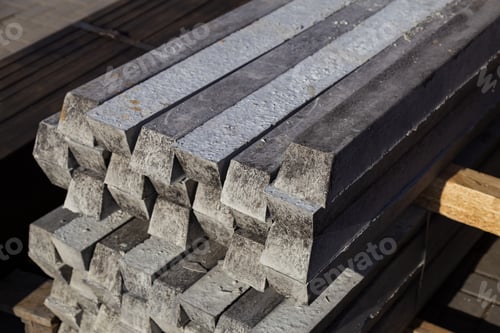 Preview: Concrete Curbs For The Improvement Of Walking And Cycling Paths In An Urban Environment. Selective