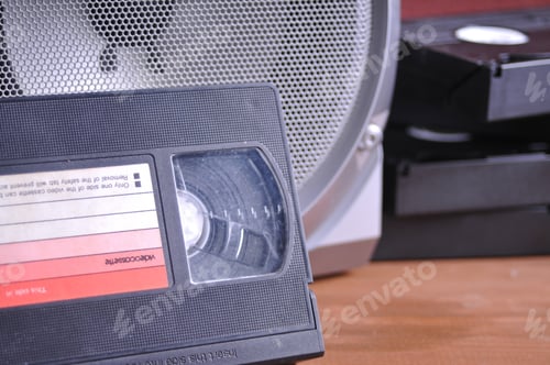 Preview: Old Black Videotapes On The Table