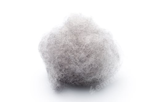 Preview: Wool Isolated On The White Background.