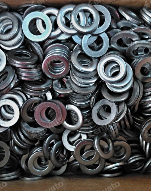Preview: Stainless Round Pad - Washers