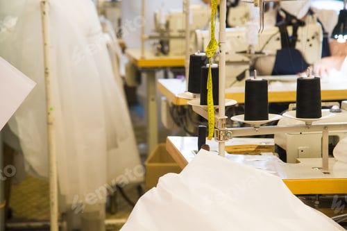 Preview: Garment Factory. Sewing Equipment, Fabrics And Threads. The Process Of Tailoring