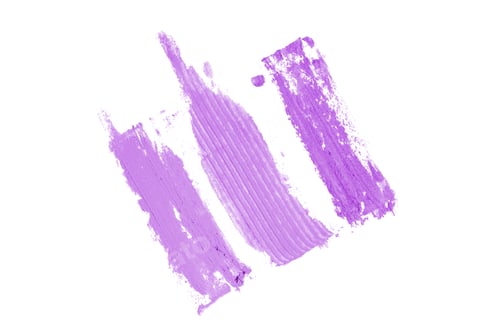 Preview: Smear And Texture Of Lipstick Or Acrylic Paint Isolated On White Background. Stroke Of Lipgloss Or