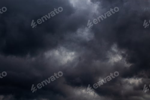 Preview: Dramatic Stormy Sky Before Rain And Hurricane. Background