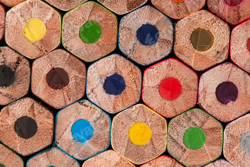 Preview: Macro Background Of The Pencil As An Element For Design. High Resolution.