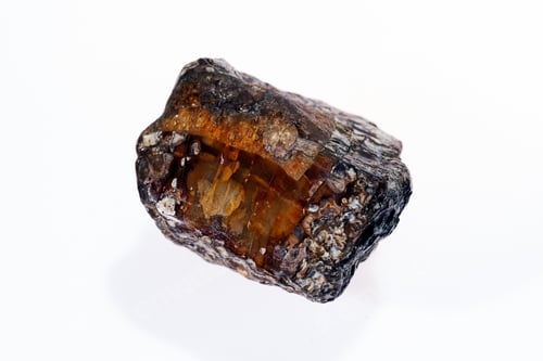 Preview: Agate Mineral Gemstone On The White Background