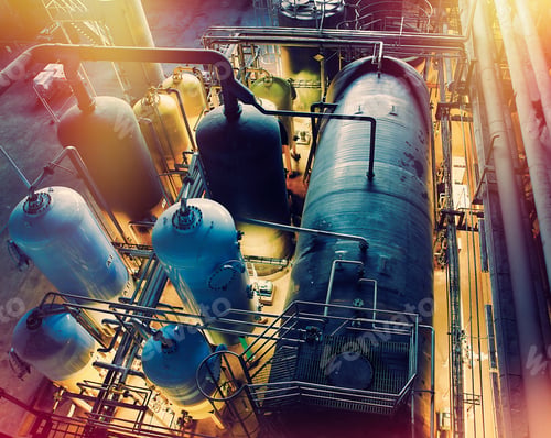 Preview: Equipment, Cables And Piping As Found Inside Of A Modern Industrial Power Plant
