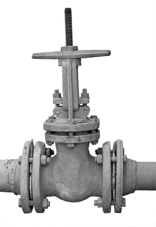 Preview: Old Metal Pipe With Valve