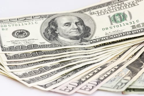 Preview: Stack of One Hundred Dollar Bills