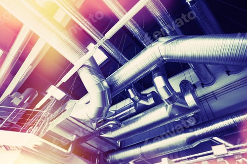 Preview: Ventilation Pipes Of An Air Condition