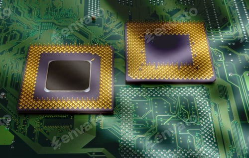 Preview: Close Up Of Cpu Processors