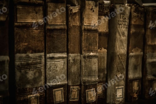 Preview: Vintage Books In A Row