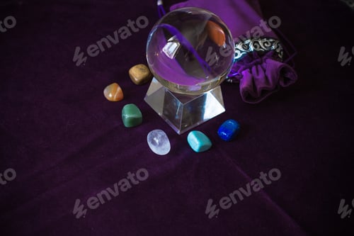 Preview: Magic And Fortune Telling Concept, Other Answers, Illustration For Predict Future Materials