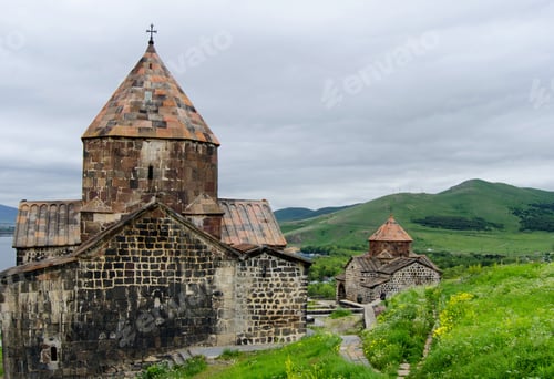 Preview: Medieval Church On Sevan Lake, Armenia