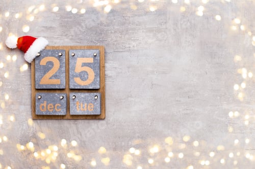 Preview: Christmas Calendar Background. Christmas Greeting Card Backgrounds.