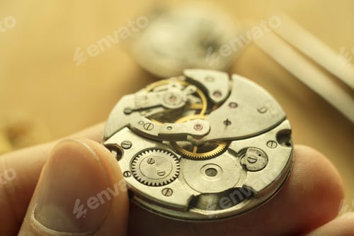Preview: Watchmaker Is Repairing The Wristwatch, Mechanical Watch