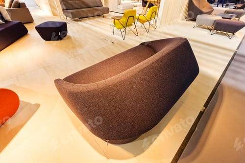 Preview: Example Of Model Modern Armchair, Note Shallow Depth Of Field