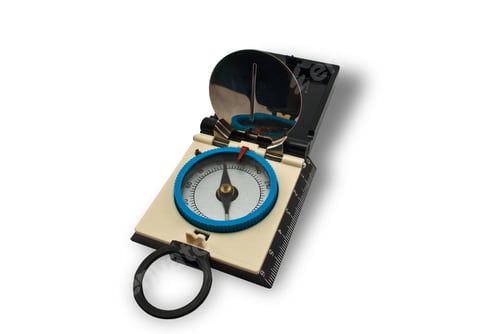 Preview: The Tourist Compass On White Background