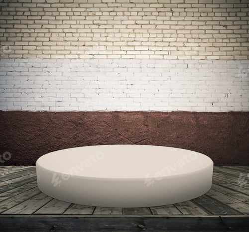 Preview: Abstract Display on a Wooden Floor