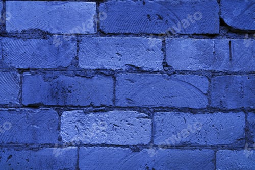 Preview: Texture Background Of Old Grunge Wall In Trendy Blue Shades Of Color. Blank In Design Or Graphic