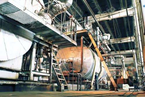 Preview: Pipes, Tubes, Machinery And Steam Turbine At A Power Plant
