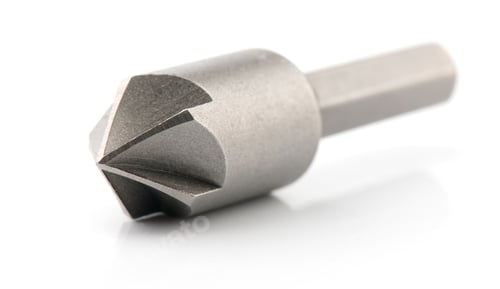 Preview: Drill Bit, Isolated On White Background Close-Up