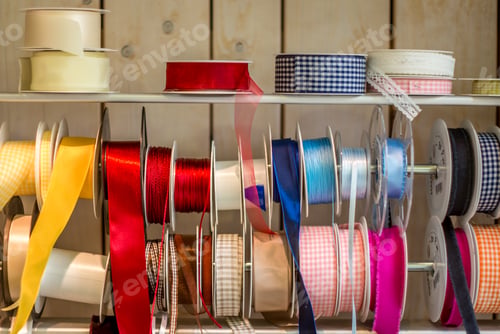 Preview: Colorful Shiny Gift Wrapping Ribbons - 2