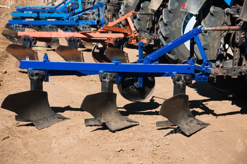 Preview: Tractor Plowing Fields - Preparing Land For Sowing
