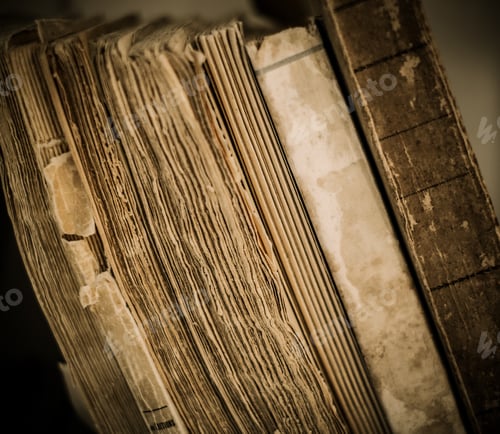 Preview: Vintage Books In A Row