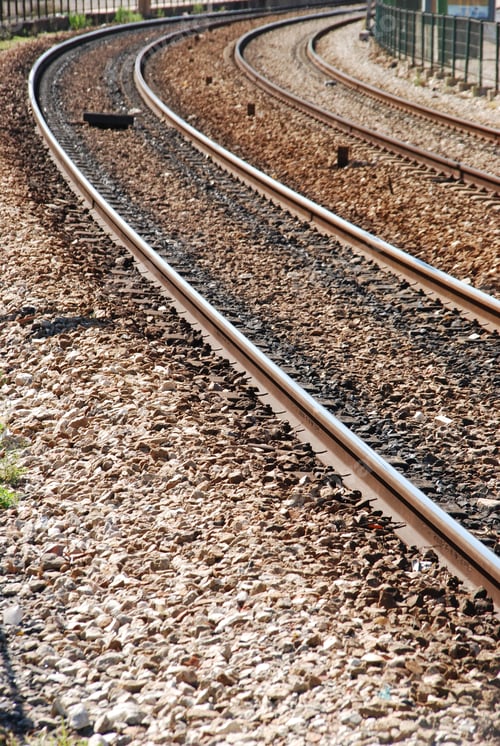 Preview: Photo Of A Vintage Railway Train Track