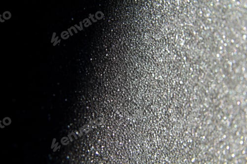 Preview: Black Foam, Foam Texture Background.