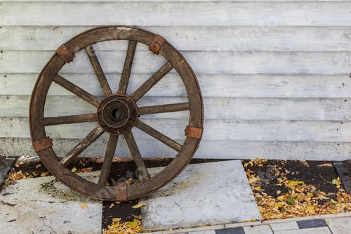 Preview: Decorating A Garden, City Park Or Leisure Space. Decorative Paraphernalia. Selective Focus