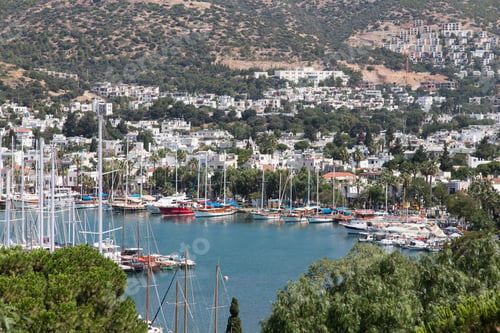 Preview: Bodrum Town In Mugla City, Aegean Turkey