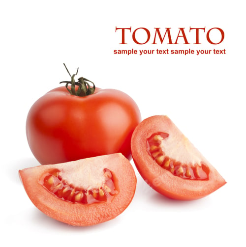 Preview: Tomatoes Isolated On White