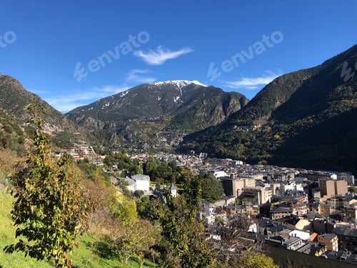 Preview: Aerial View From The City Andorra La Vella