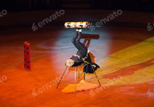 Preview: Juggler Performance In The Circus