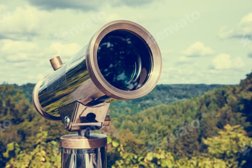 Preview: Tourist Telescope For Landscape Exploring.