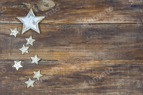 Preview: Christmas Stars Background.