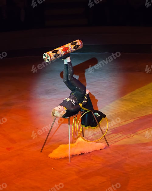 Preview: Juggler Performance In The Circus