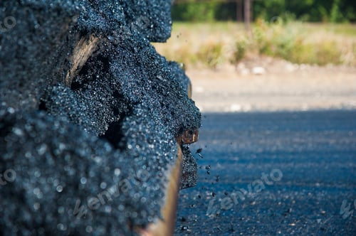 Preview: The Road Rollers Working On The New Road Construction Site