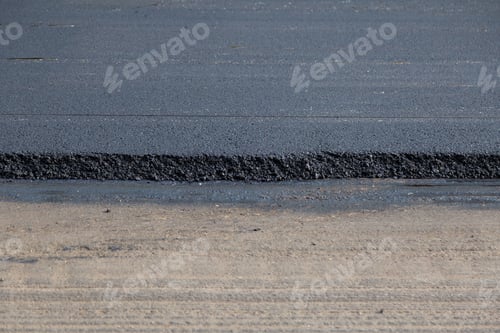 Preview: Abstract Road Repair Background. Pavement Renewal. Updating The Road Surface.